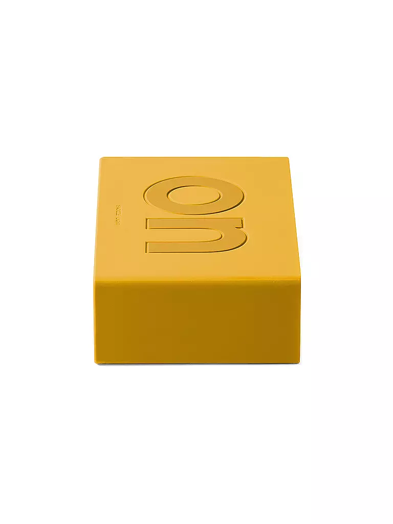 LEXON | Wecker FLIP+ 10x6,5cm Yellow | gelb