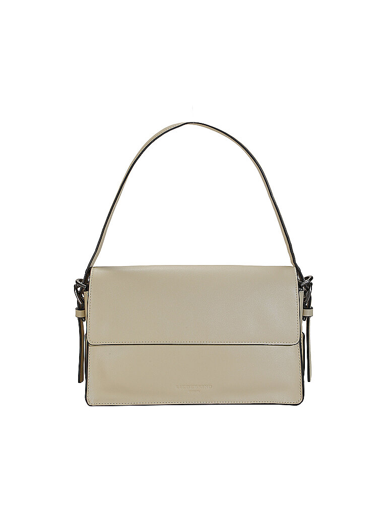 Ledertasche - Schultertasche AUDREY Small hellbraun damen