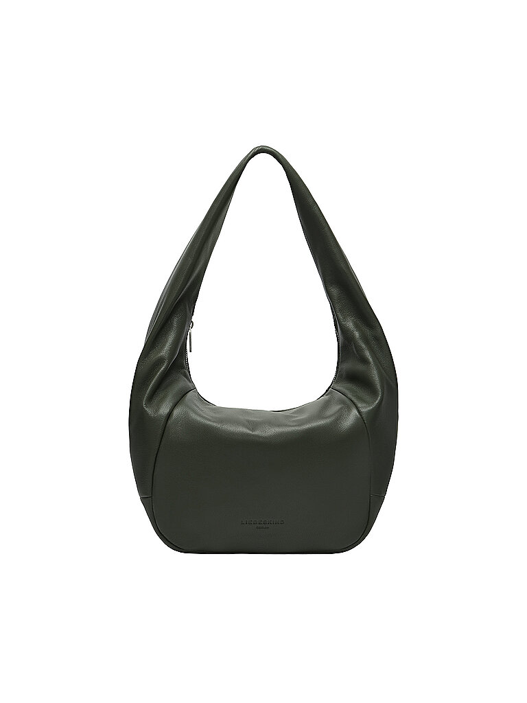 LIEBESKIND BERLIN Ledertasche - Hobo Bag FARRAH Medium dunkelgrün
