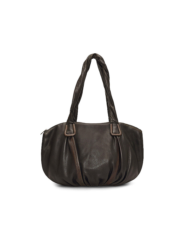LIEBESKIND BERLIN Ledertasche - Hobo Bag LUCY Medium braun