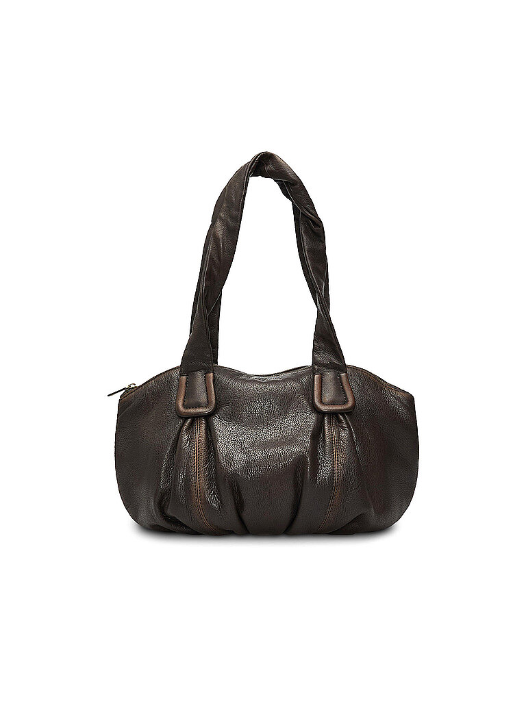LIEBESKIND BERLIN Ledertasche - Hobo Bag LUCY Small braun