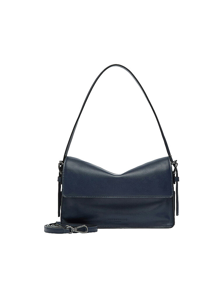 LIEBESKIND BERLIN Ledertasche - Schultertasche AUDREY Small  blau