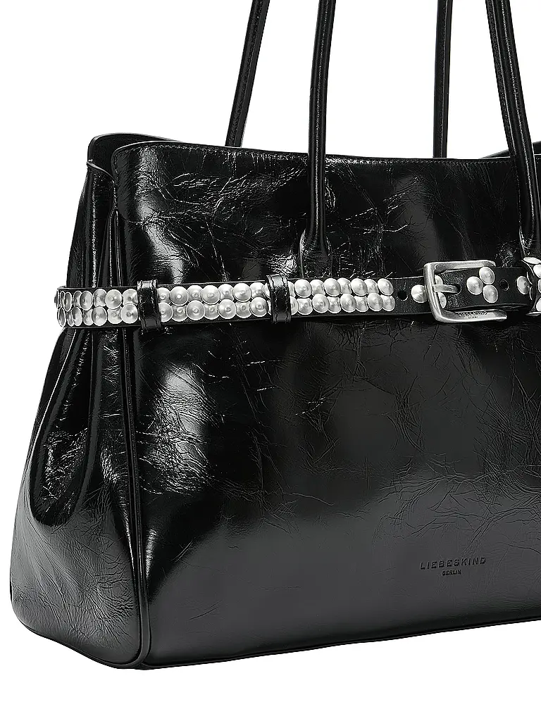 LIEBESKIND BERLIN | Henkeltasche SATCHEL NORI L | Schwarz
