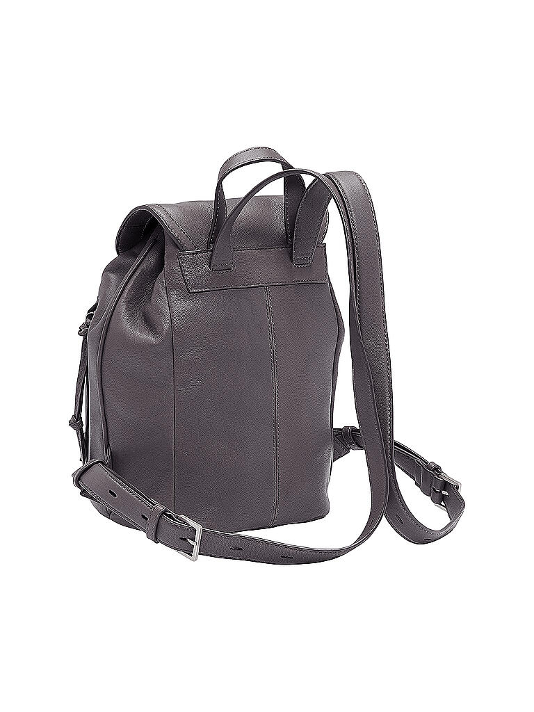 LIEBESKIND BERLIN | Leder Rucksack Grace | grau