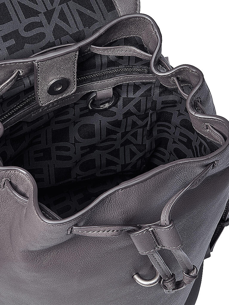 LIEBESKIND BERLIN | Leder Rucksack Grace | grau