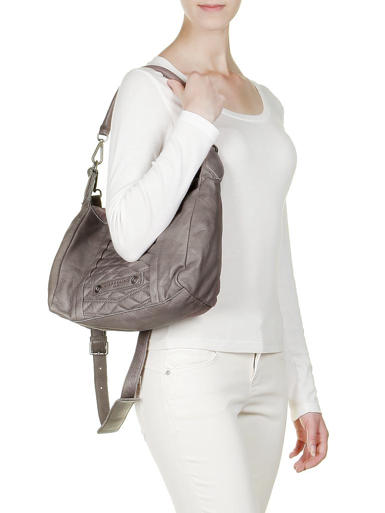 LIEBESKIND BERLIN | Ledertasche "Elvira" | grau