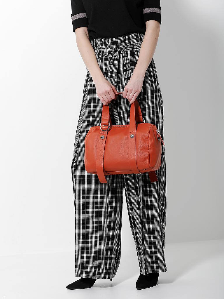 LIEBESKIND BERLIN | Ledertasche - Bowlingbag "Ring Ring" | orange