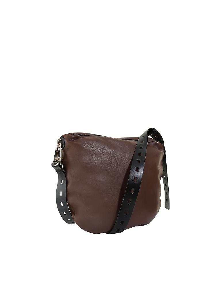 LIEBESKIND BERLIN | Ledertasche - Crossbody "Dive" M | braun