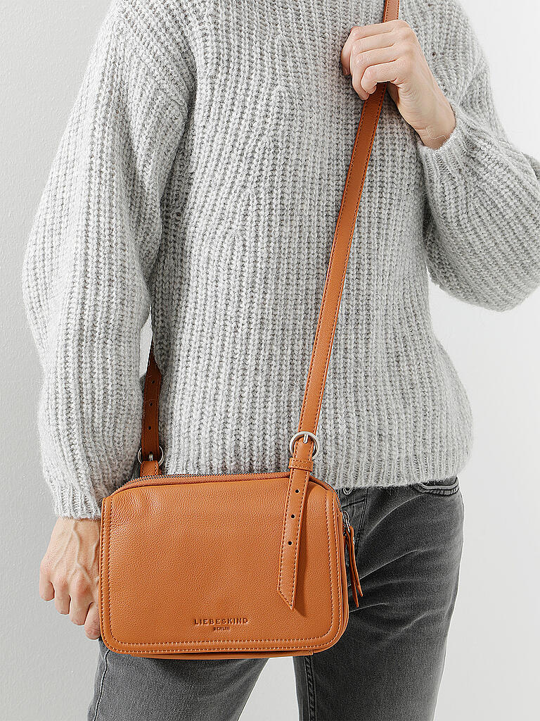 LIEBESKIND BERLIN | Ledertasche - Crossbody Mareike | Camel