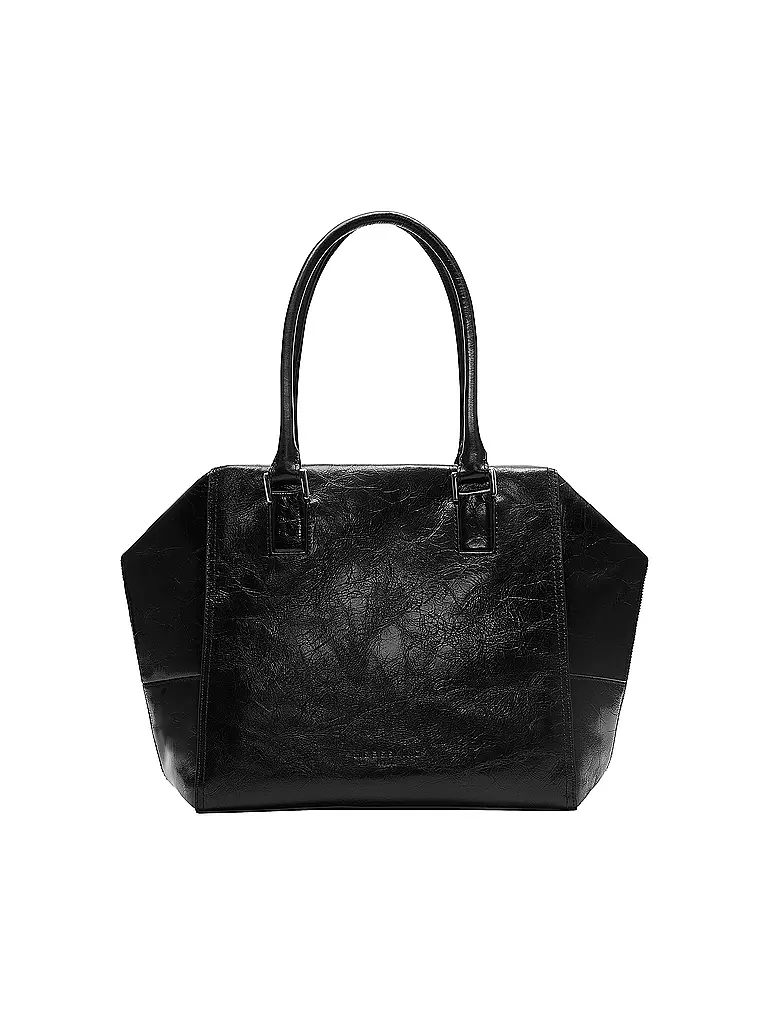 LIEBESKIND BERLIN | Ledertasche - Henkeltasche KAYLA Medium | schwarz