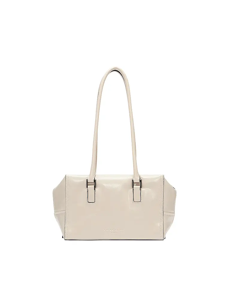 LIEBESKIND BERLIN | Ledertasche - Henkeltasche KAYLA SATCHEL Small | Creme