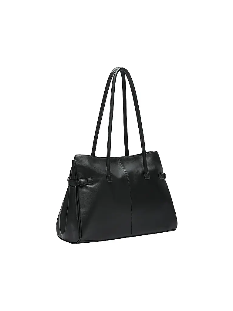 LIEBESKIND BERLIN | Ledertasche - Henkeltasche NORI Large | Schwarz