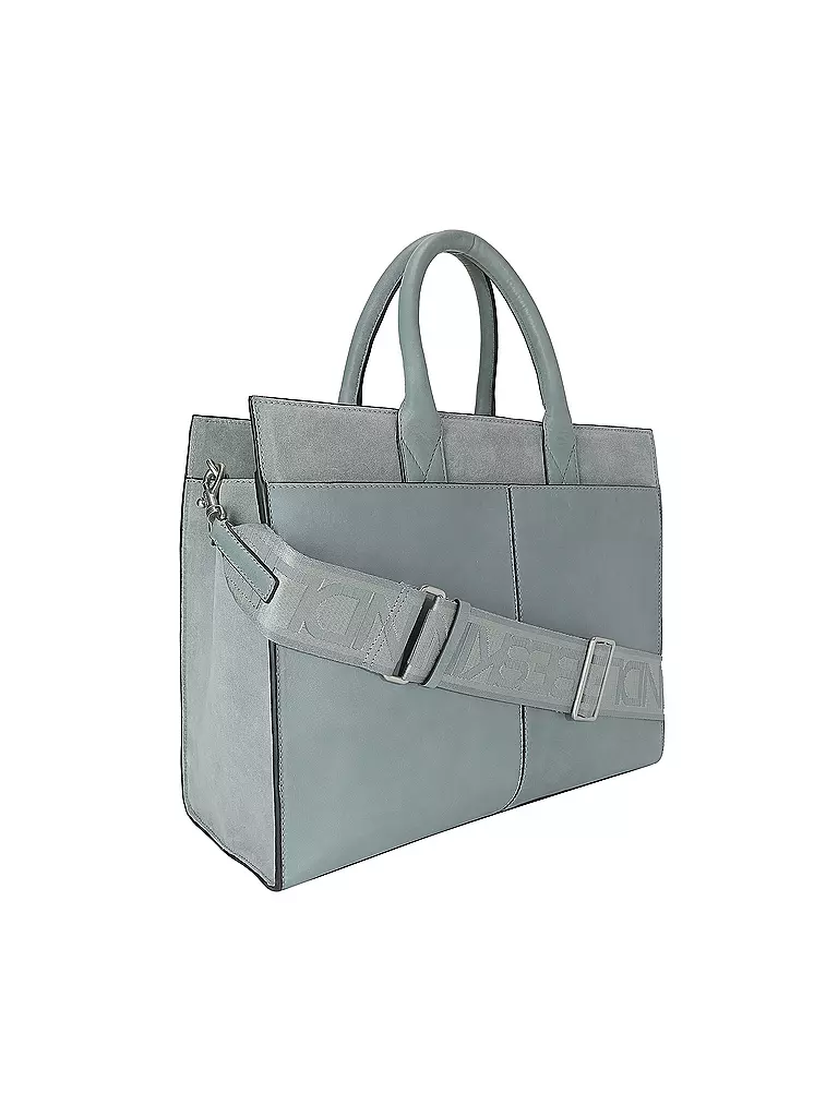 LIEBESKIND BERLIN | Ledertasche - Henkeltasche X-Large | türkis