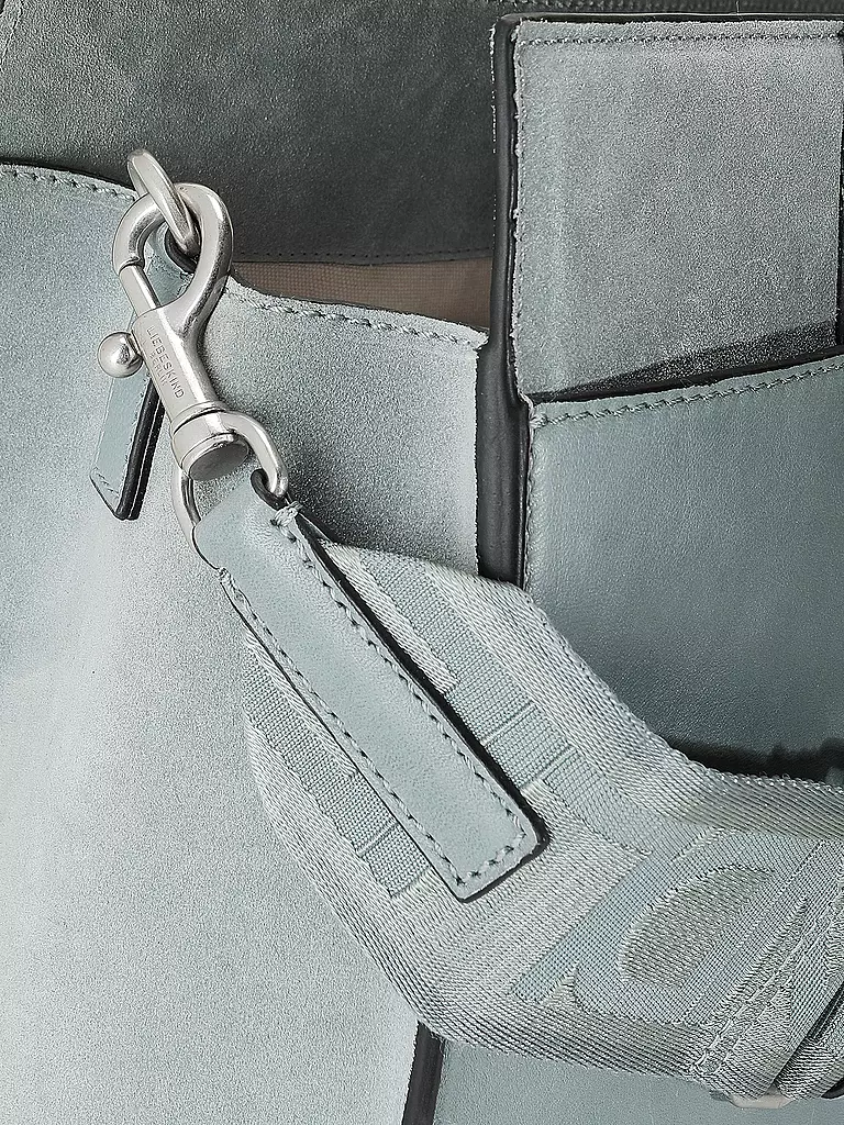 LIEBESKIND BERLIN | Ledertasche - Henkeltasche X-Large | türkis
