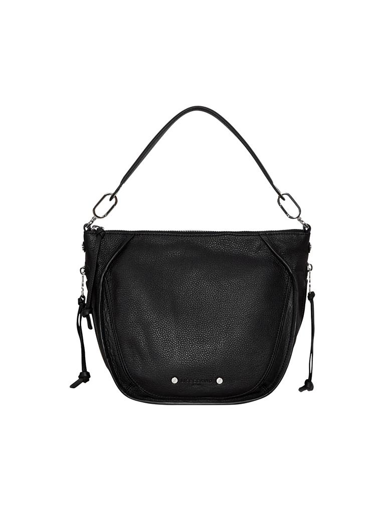 LIEBESKIND BERLIN | Ledertasche - Hobo "Saddy S" | schwarz