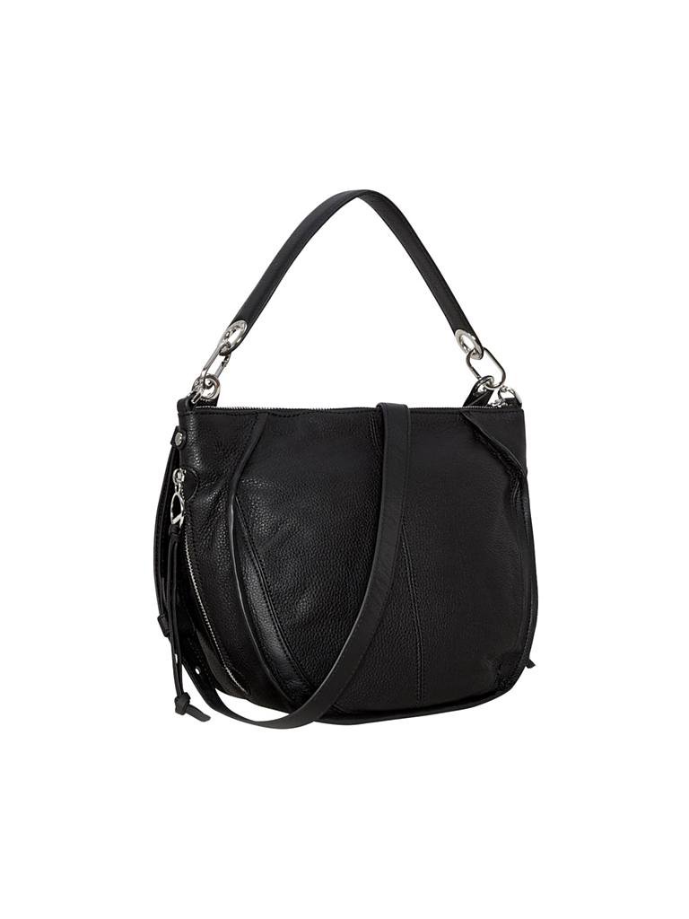 LIEBESKIND BERLIN | Ledertasche - Hobo "Saddy S" | schwarz