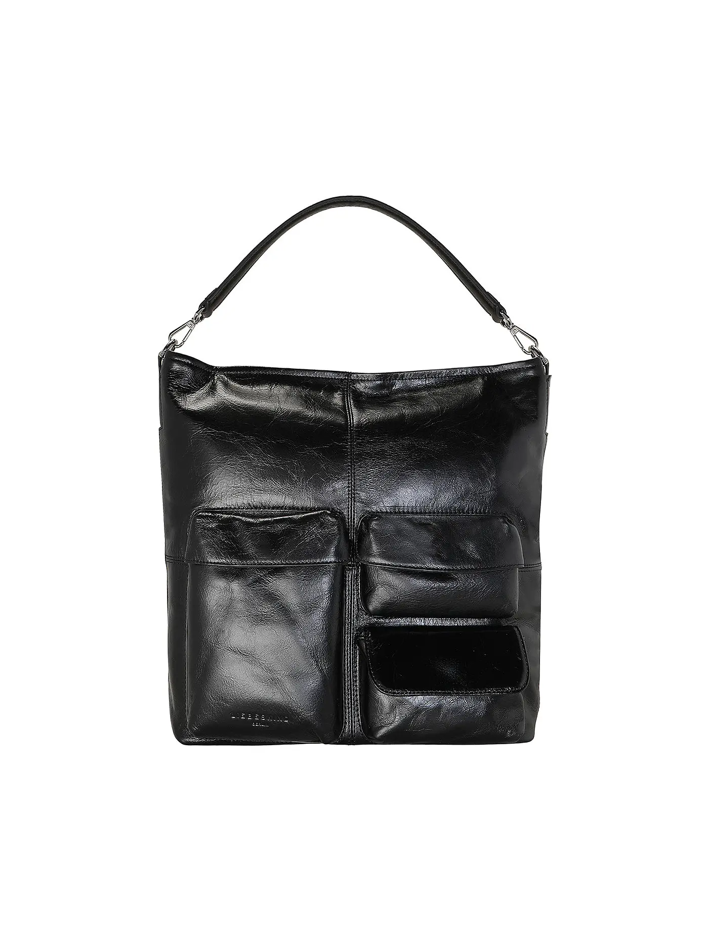LIEBESKIND BERLIN | Ledertasche - Hobo ARCHIVE LK 204 Medium | schwarz