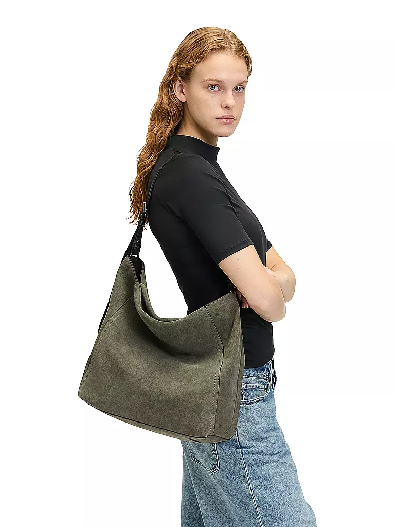LIEBESKIND BERLIN | Ledertasche - Hobo Bag CHUDY | grün