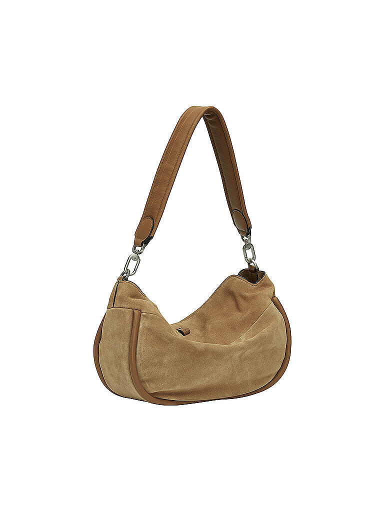 LIEBESKIND BERLIN | Ledertasche - Hobo Bag Fab M | beige