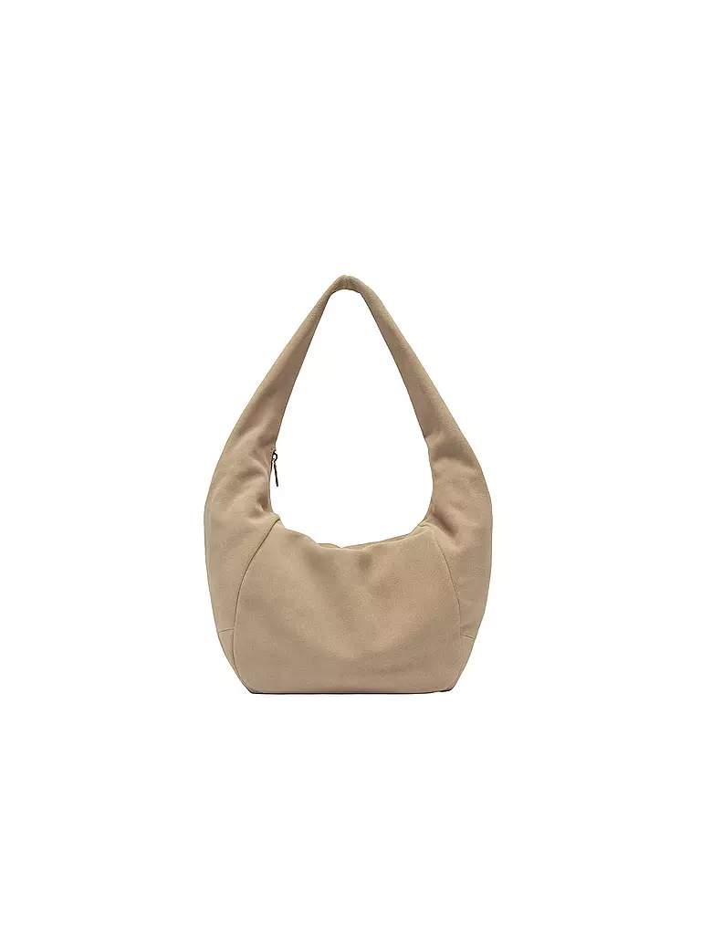 LIEBESKIND BERLIN | Ledertasche - Hobo Bag FARRAH Medium | beige