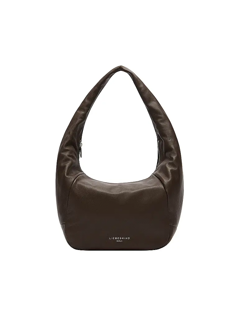 LIEBESKIND BERLIN | Ledertasche - Hobo Bag FARRAH Medium | Braun