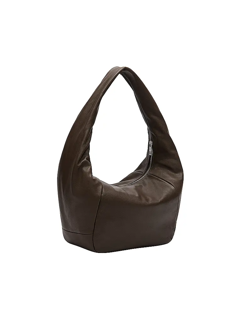 LIEBESKIND BERLIN | Ledertasche - Hobo Bag FARRAH Medium | Braun