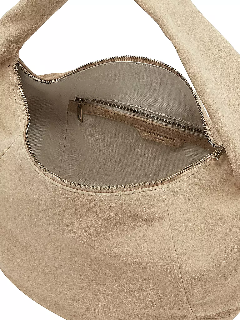 LIEBESKIND BERLIN | Ledertasche - Hobo Bag FARRAH Medium | beige