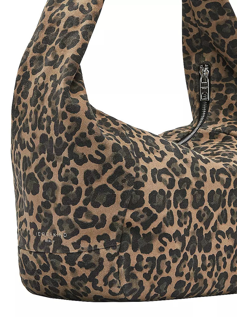 LIEBESKIND BERLIN | Ledertasche - Hobo Bag FERRAH Medium | braun