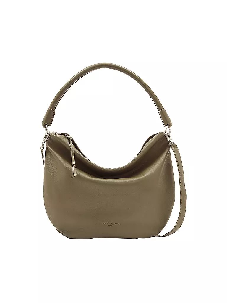 LIEBESKIND BERLIN | Ledertasche - Hobo Bag Lova M | grün