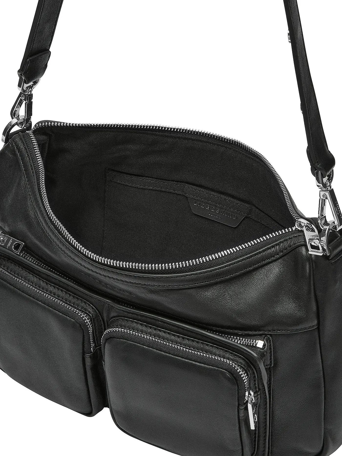 LIEBESKIND BERLIN | Ledertasche - Hobo Bag MAIA Medium | schwarz