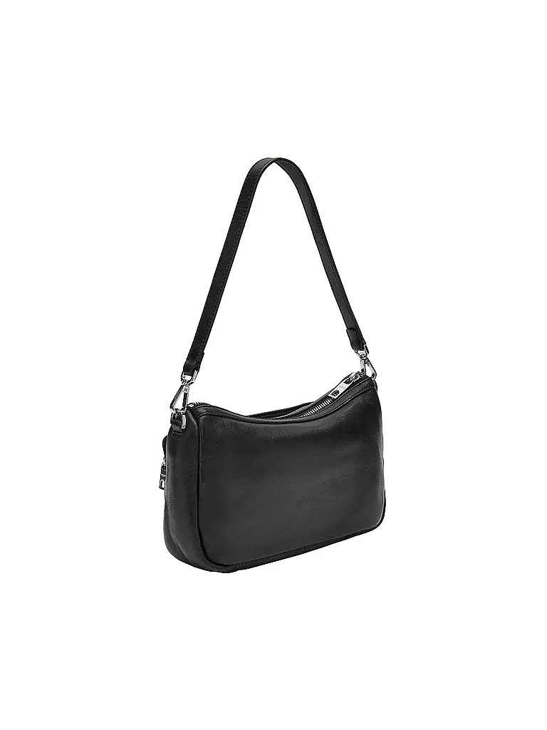 LIEBESKIND BERLIN | Ledertasche - Hobo Bag MAIA Small | schwarz