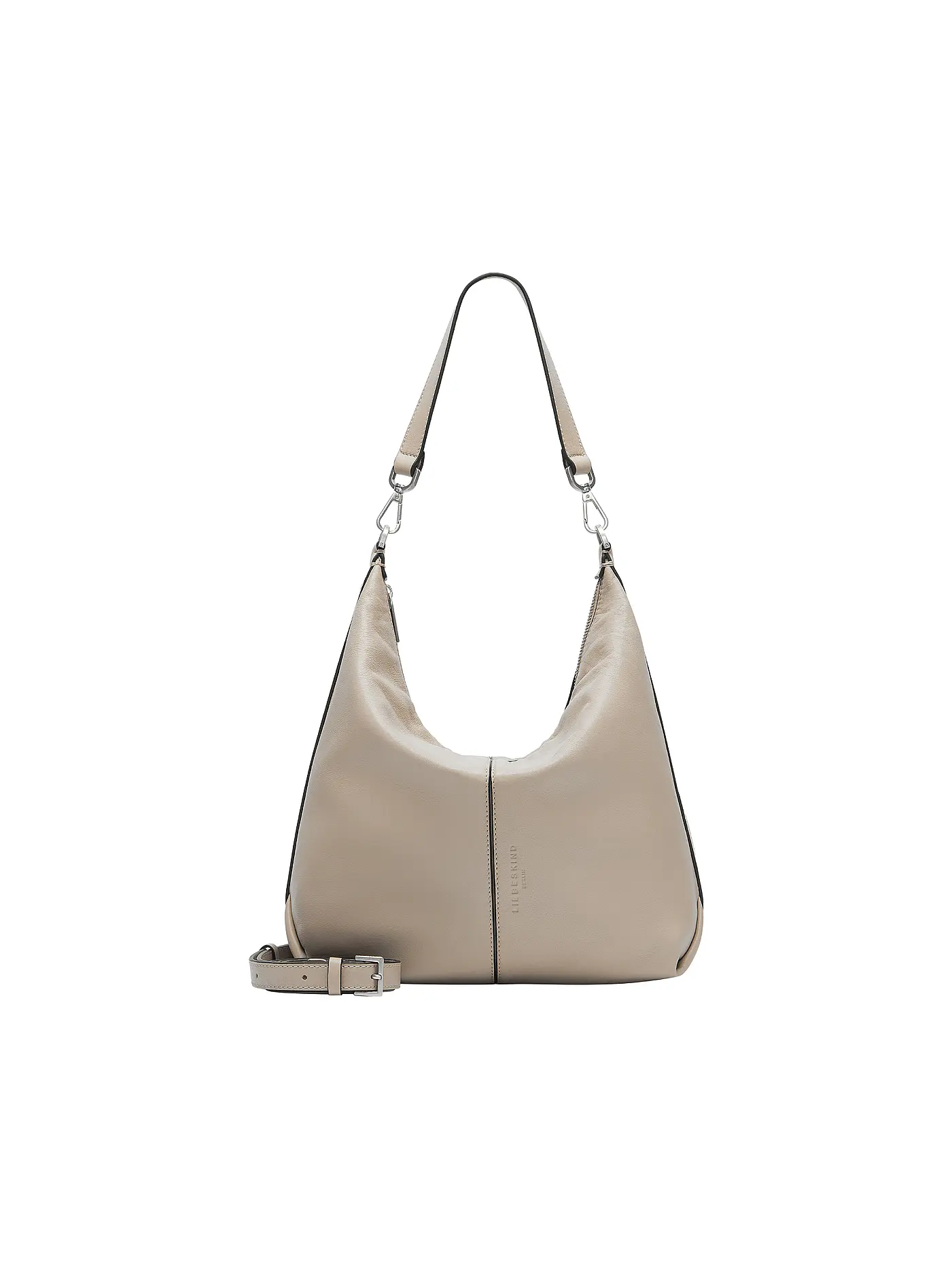 LIEBESKIND BERLIN | Ledertasche - Hobo PARIS Medium | beige