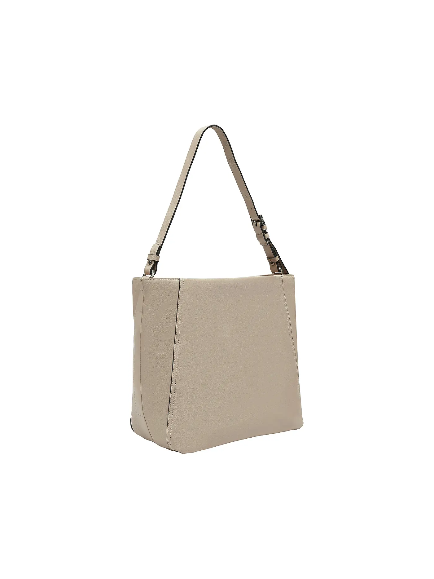 LIEBESKIND BERLIN | Ledertasche - Hobo CHUDY Medium | grau