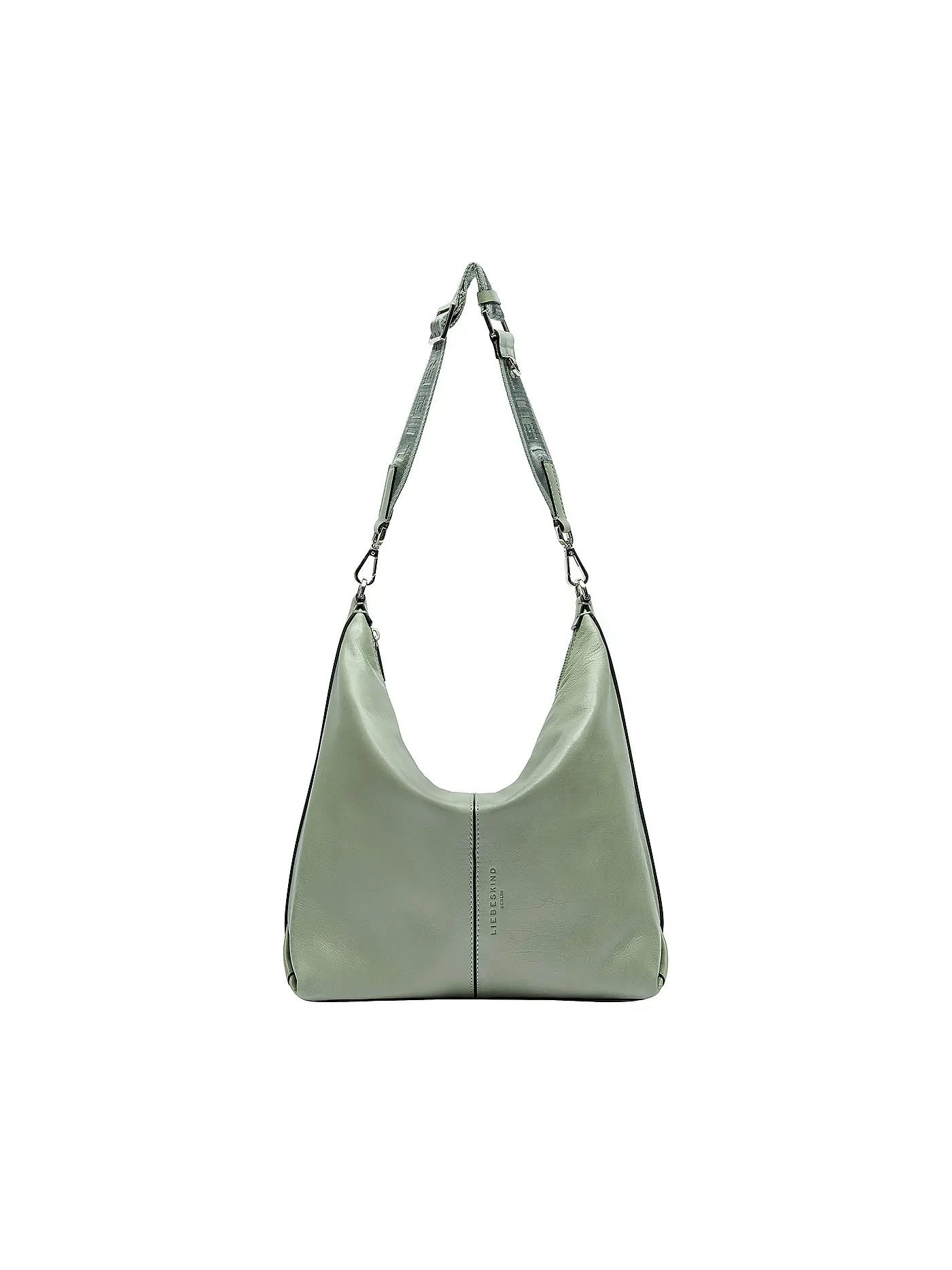 LIEBESKIND BERLIN | Ledertasche - Hobo PARIS Medium | hellgrün