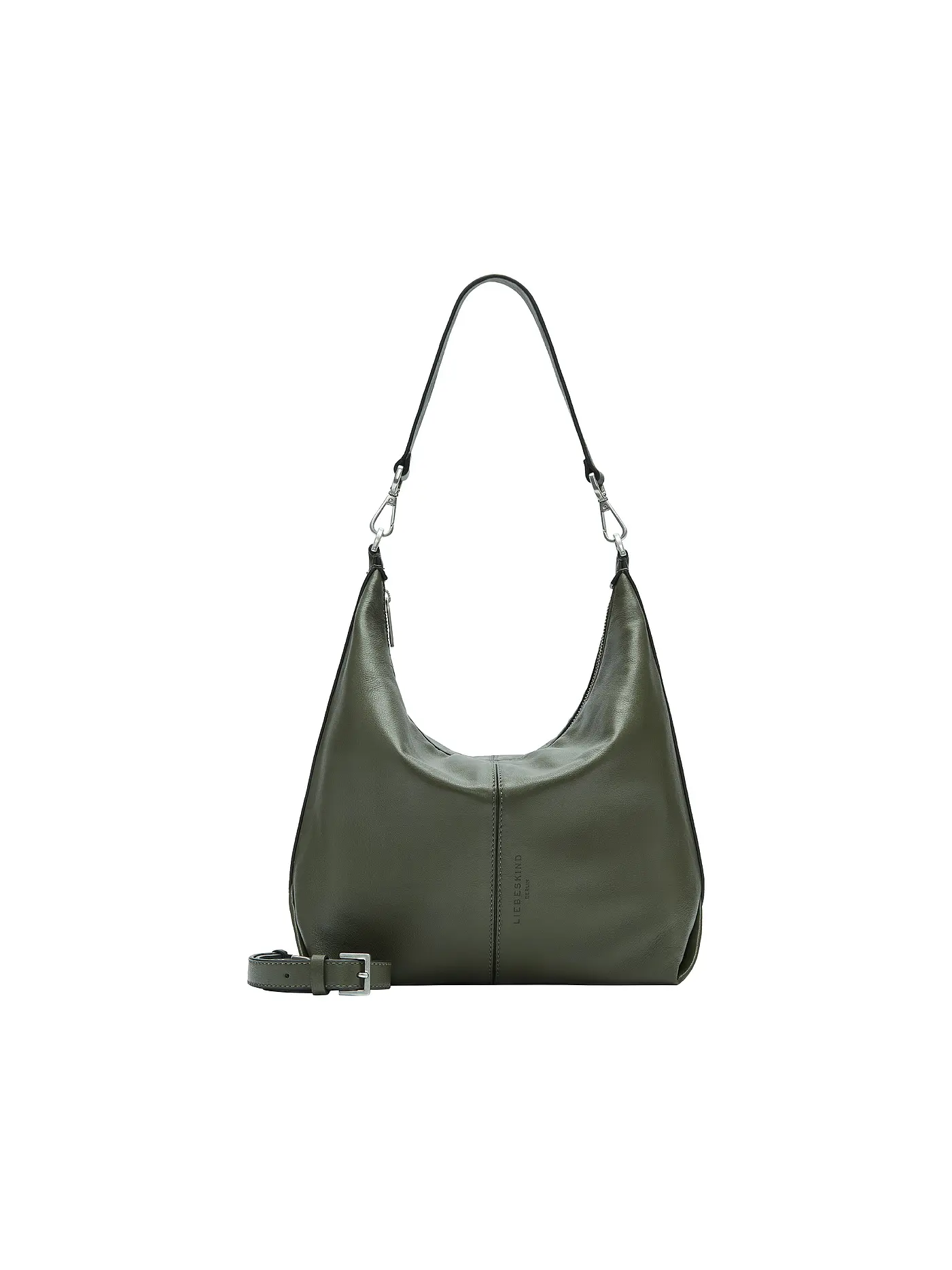 LIEBESKIND BERLIN | Ledertasche - Hobo PARIS Medium | olive