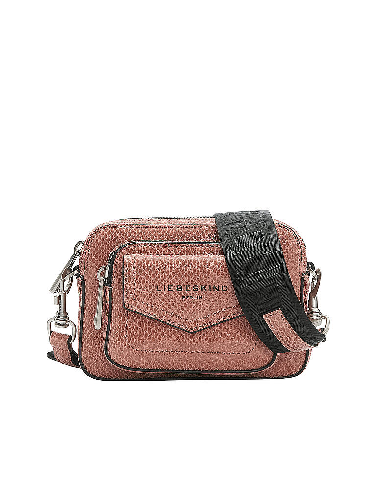 LIEBESKIND BERLIN | Ledertasche - Mini Bag Katie Snake XS | rosa