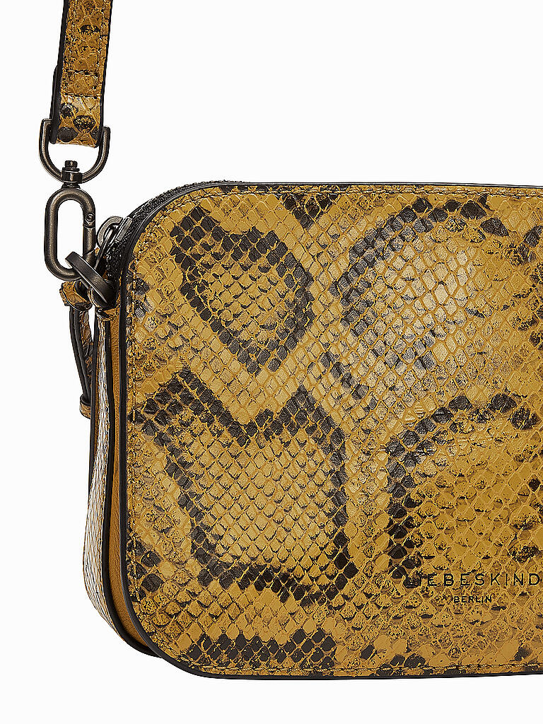 LIEBESKIND BERLIN | Ledertasche - Minibag Luka Snake S | gelb