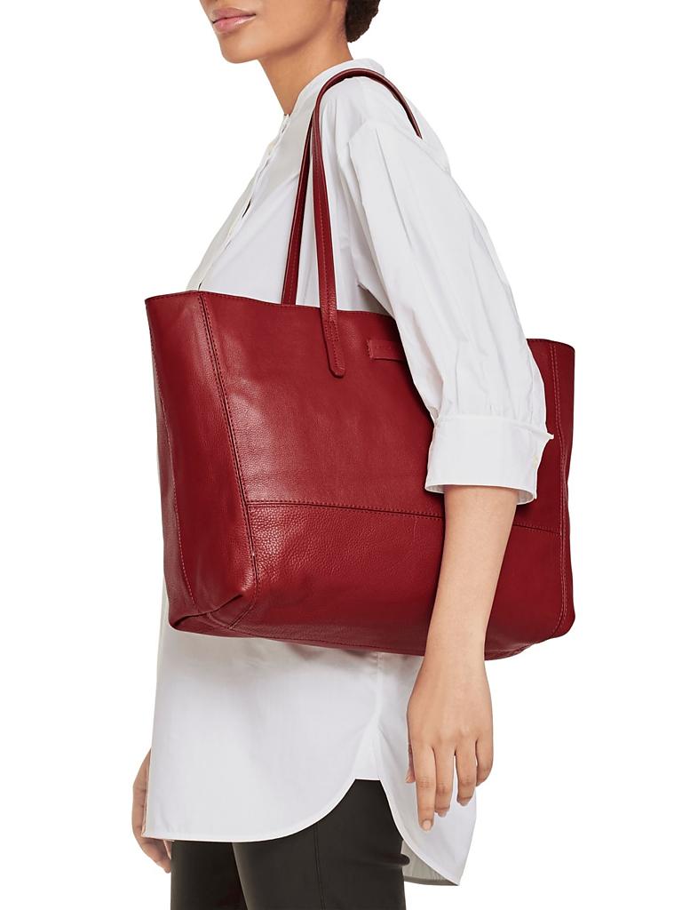 LIEBESKIND BERLIN | Ledertasche - Shopper "Essential" | rot