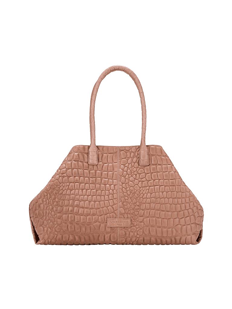 LIEBESKIND BERLIN | Ledertasche - Shopper "Malibu Chelsea Shopper L" | rosa