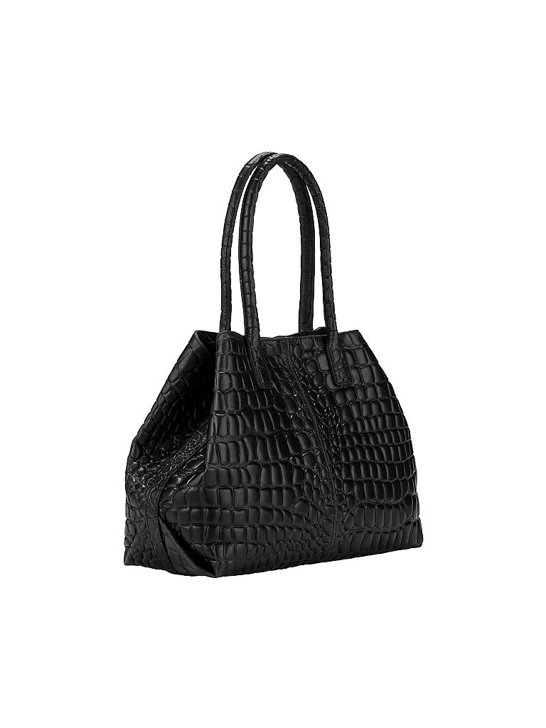 LIEBESKIND BERLIN | Ledertasche - Shopper "Malibu L.A. Shopper M" | schwarz