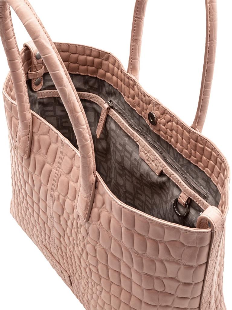 LIEBESKIND BERLIN | Ledertasche - Shopper "Malibu L.A. Shopper M" | rosa