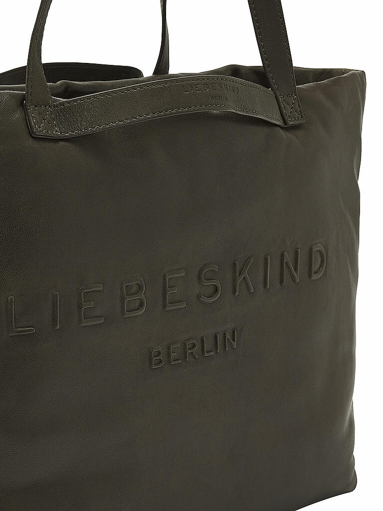 LIEBESKIND BERLIN | Ledertasche - Shopper  Valeria Aurora L | grün