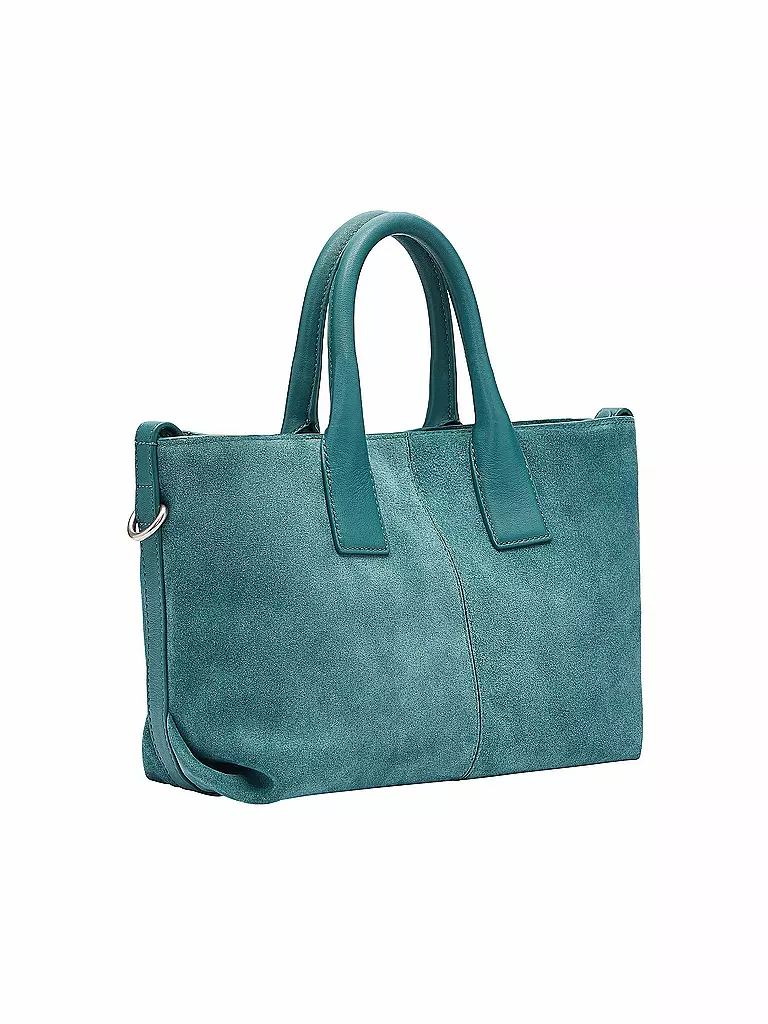 LIEBESKIND BERLIN | Ledertasche - Shopper CHELSEA Small | petrol