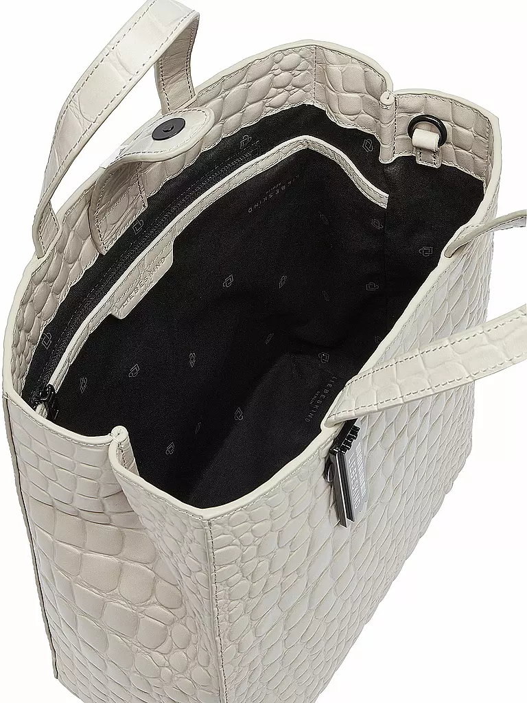 LIEBESKIND BERLIN | Ledertasche - Shopper PAPER BAG Medium | grau