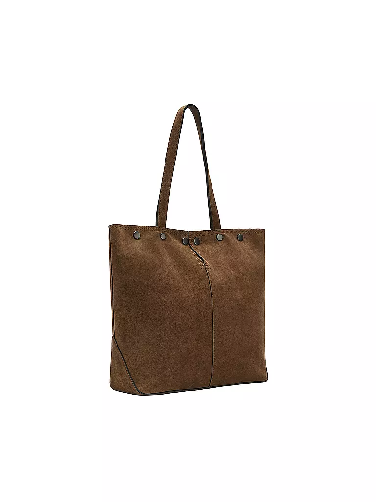 LIEBESKIND BERLIN | Ledertasche - Shopper RIVE Large | braun
