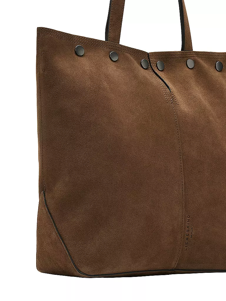 LIEBESKIND BERLIN | Ledertasche - Shopper RIVE Large | braun