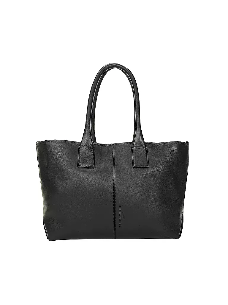 LIEBESKIND BERLIN | Ledertasche - Shopper | schwarz