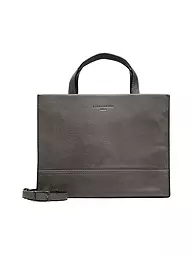 LIEBESKIND BERLIN | Ledertasche - Tote Bag LOU SATCHEL Medium  | Grau