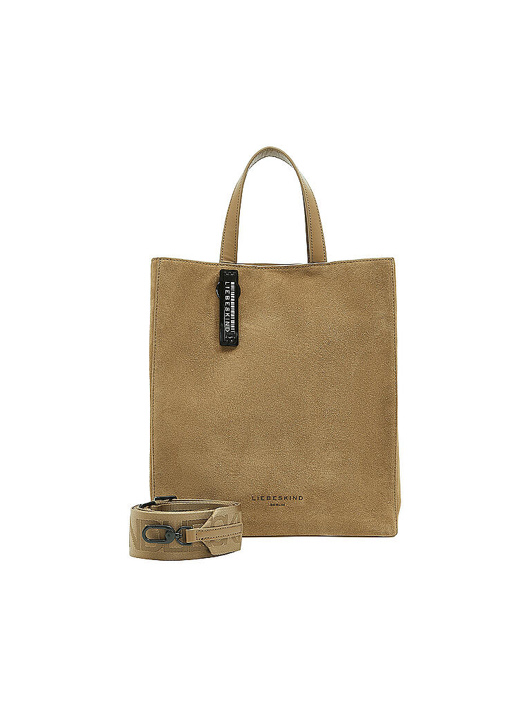 LIEBESKIND BERLIN | Ledertasche - Tote Bag PAPER BAG M | beige