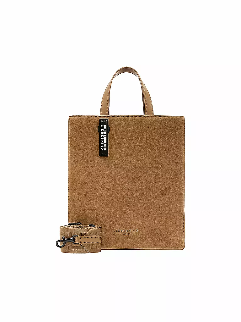 LIEBESKIND BERLIN | Ledertasche - Tote Bag PAPER BAG Medium | braun